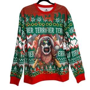 Universal Studios Terrifier Art The Clown Holiday Sweater